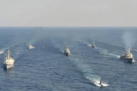 Hàn Quốc-Mỹ bắt đầu diễn tập huấn luyện hải quân chung