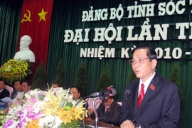 Trao Quyết định của Bộ Chính trị về nhân sự tỉnh Sóc Trăng