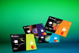 4 phiên bản thẻ VPBank Flex hiện đang thu hút sự quan tâm của người dùng. (Ảnh: Vietnam+)