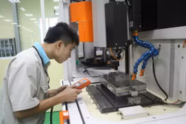 HSBC dự báo kinh tế Việt Nam sẽ tăng trưởng GDP ở mức 6% năm 2024. (Ảnh: PV/Vietnam+)