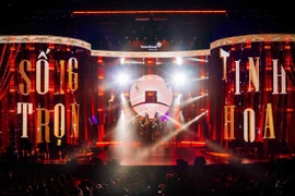 Nghệ thuật biểu diễn đỉnh cao mang đến những cảm xúc khó quên tại Hà Nội. (Ảnh: Vietnam+)