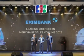 Eximbank khẳng định bước tiến mạnh mẽ và bền vững trong việc phát triển các sản phẩm thẻ. (Ảnh: Vietnam+)