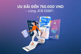 VietinBank ra mắt cặp thẻ ghi nợ Quốc tế VietinBank JCB Debit Platinum. (Ảnh: Vietnam+)