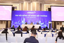 Eximbank tổ chức thành công Đại hội đồng cổ đông bất thường năm 2024 tại Hà Nội. (Ảnh: Vietnam+)