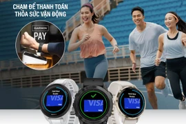 5 ngân hàng hợp tác với Garmin Pay mở rộng hệ sinh thái thanh toán một chạm. (Ảnh: Vietnam+)