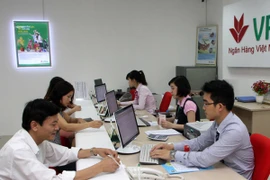 VPBank tiếp tục tăng lãi suất huy động thêm 0,3% các kỳ hạn từ 12-36 tháng. (Ảnh: Vietnam+)