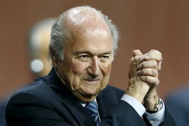 Chủ tịch đương nhiệm Liên đoàn Bóng đá thế giới (FIFA) Sepp Blatter. (Nguồn: AFP/TTXVN) 