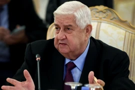 Ngoại trưởng Syria Walid Muallem. (Nguồn: AFP/TTXVN)