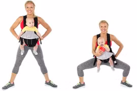Những bài tập thể dục giảm cân kỳ diệu cho bà mẹ "bỉm sữa"