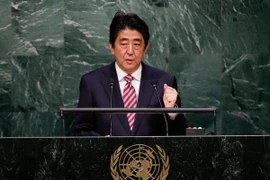 Thủ tướng Nhật Bản Shinzo Abe. (Nguồn: THX/TTXVN)