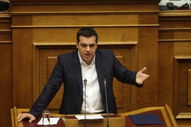 Thủ tướng Hy Lạp Alexis Tsipras. (Nguồn: THX/TTXVN)