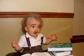Thiên tài Albert Einstein. (nguồn: Diply)