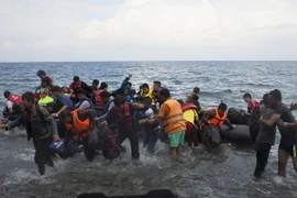 Italy giải cứu 1151 người di cư trên biển ngày 28/9. (Nguồn: Reuters/TTXVN)