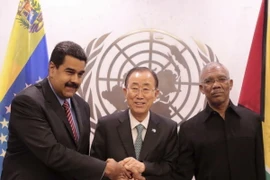 Venezuela và Guyana khôi phục hoạt động đại sứ ngày 27/9. (Nguồn: Reuters/TTXVN)