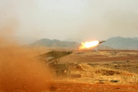 Nhật Bản tố Triều Tiên bắn nhiều tên lửa đạn đạo ra biển 