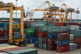 Cảng container Thế giới châu Á ở Myanmar. (Nguồn: AFP/TTXVN)