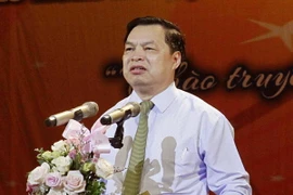 Ông Lê Mạnh Hùng được bổ nhiệm giữ chức Phó Trưởng ban Tuyên giáo Trung ương. (Ảnh: Văn Điệp/TTXVN)