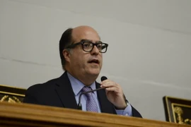Cựu Chủ tịch Quốc hội Venezuela Julio Borges. (Nguồn: AFP/TTXVN)