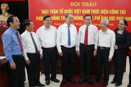 Các đại biểu dự hội thảo. (Ảnh: Tiến Lực/TTXVN)