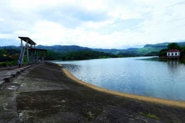 Hồ chứa nước Huổi Phạ. (Ảnh: Phan Tuấn Anh/TTXVN)