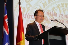 Đại sứ Việt Nam tại Australia Ngô Hướng Nam. (Ảnh: Khánh Linh/TTXVN)