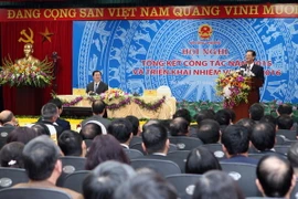 Thủ tướng Nguyễn Tấn Dũng phát biểu chỉ đạo. (Ảnh: Trần Việt/TTXVN)