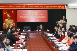 Quang cảnh Hội nghị. (Ảnh: Doãn Tấn/TTXVN)