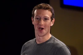 Mark Zuckerberg phát biểu trong chuyến thăm Viện Công nghệ Ấn Độ ở thủ đô New Delhi ngày 28/10. (Nguồn: AFP/TTXVN)