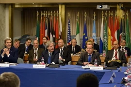 Hội nghị quốc tế ở Rome (Italy) nhằm hối thúc các phe phái chính trị đối địch của Libya nhanh chóng tiến tới ký kết một thỏa thuận hòa bình. (Nguồn: AFP/TTXVN)