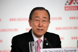 Tổng thư ký Liên hợp quốc Ban Ki-moon. (Nguồn: AFP/TTXVN)