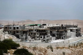 Palestine cho rằng các dự án định cư Do Thái làm xói mòn giải pháp hai nhà nước. (Nguồn: AFP/TTXVN)