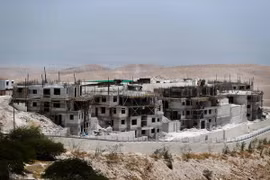 Palestine cho rằng các dự án định cư Do Thái làm xói mòn giải pháp hai nhà nước. (Nguồn: AFP/TTXVN)