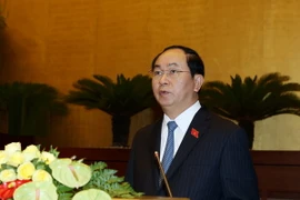 Chủ tịch nước Trần Đại Quang. (Ảnh: Nguyễn Dân/TTXVN)