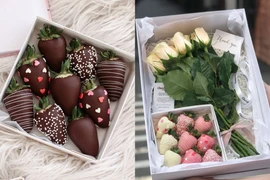 Thay vì tặng sôcôla truyền thống, hiện nay nhiều bạn trẻ ưa chuộng các sản phẩm 'handmade' hơn. (Ảnh: Valentine'sGift)