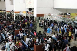 Bến xe Miền Đông. (Ảnh minh họa: Hoàng Hải/TTXVN)