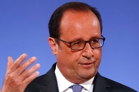 Tổng thống Pháp Francois Hollande. (Nguồn: EPA/TTXVN)