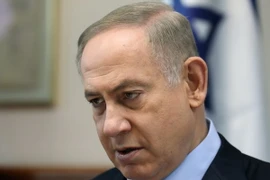 Thủ tướng Israel Benjamin Netanyahu chủ trì cuộc họp nội các hàng tuần tại Jerusalem. (Nguồn: EPA/TTXVN)