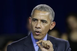 Tổng thống Mỹ Barack Obama phát biểu tại một sự kiện ở Lima, Peru. (Nguồn: EPA/TTXVN)