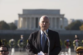 Thượng nghị sỹ John McCain trong một sự kiện ở Washington. (Nguồn: AP/TTXVN)