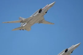 Máy bay ném bom tầm xa Tu-22M3 của Nga. (Nguồn: sputniknews.com)