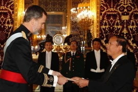 Nhà Vua Tây Ban Nha Felipe VI. (Nguồn: AFP/TTXVN)