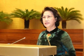 Chủ tịch Quốc hội Nguyễn Thị Kim Ngân. (Ảnh: Trọng Đức/TTXVN)