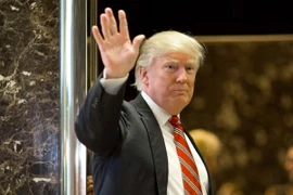 Tổng thống đắc cử Mỹ Donald Trump tại New York. (Nguồn: AFP/TTXVN)
