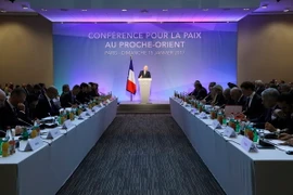 Hội nghị hòa bình Paris thúc đẩy nối lại đàm phán Palestine-Israel. (Nguồn: EPA/TTXVN)
