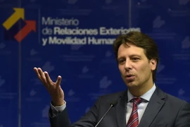 Ngoại trưởng Ecuador Guillaume Long. (Nguồn: AFP/TTXVN)