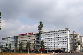 Một góc khu chung cư nhà ở xã hội Hòa Lợi, thị xã Bến Cát. (Ảnh: Quách Lắm/TTXVN)