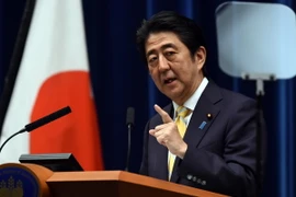 Thủ tướng Nhật Bản Shinzo Abe. (Nguồn: AFP/TTXVN)