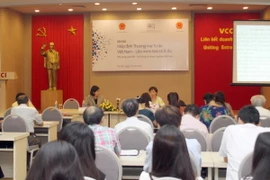 Quang cảnh hội thảo. (Ảnh: Tuấn Anh/TTXVN)