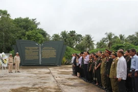 Quang cảnh buổi lễ. (Ảnh: Phạm Kiên/TTXVN)