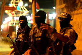 Các thành viên phong trào Hamas tại Gaza ngày 29/6. (Nguồn: AFP/TTXVN)